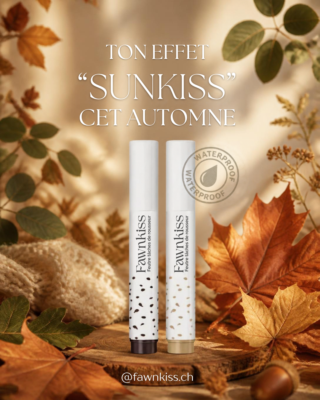 Feutre tâches de rousseur, waterproof