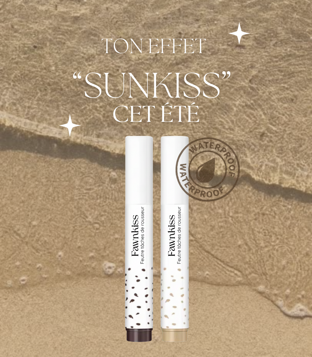 Feutre tâches de rousseur, waterproof